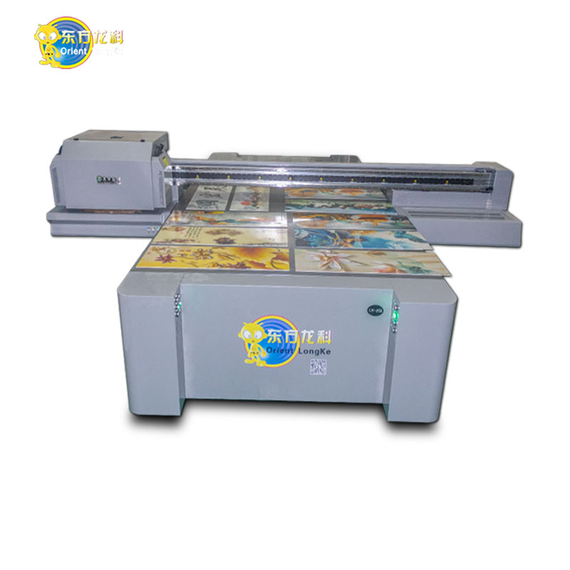 UV打印機黑色殼打白色很淡